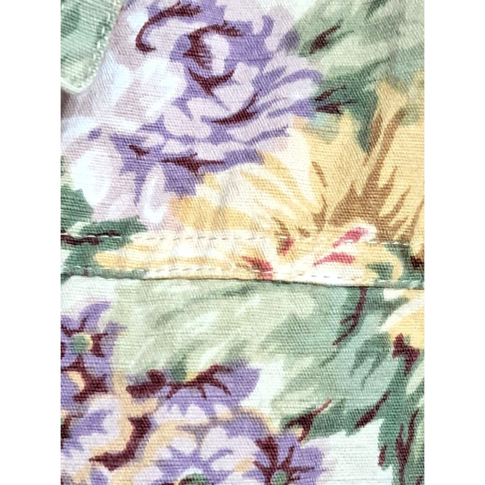 New Identity Women's Floral Cotton Jacket Size L - Picture 7 of 12